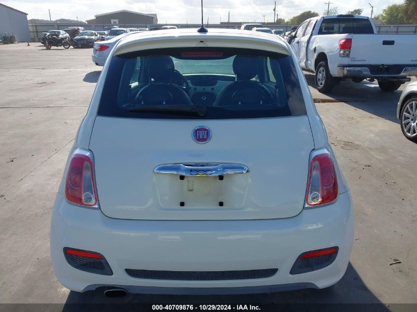 2013 Fiat 500 Sport VIN: 3C3CFFBR1DT691966 Lot: 40709876