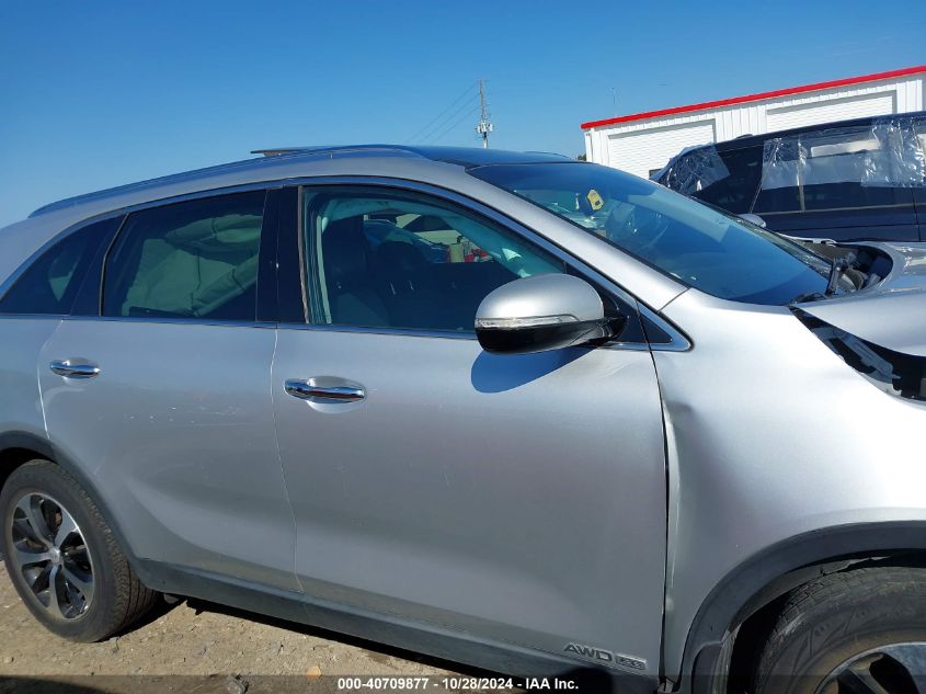 2018 Kia Sorento 3.3L Ex VIN: 5XYPHDA5XJG380243 Lot: 40709877