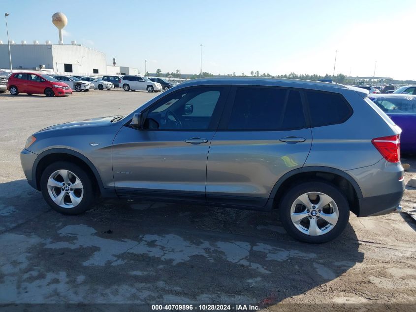 2011 BMW X3 xDrive28I VIN: 5UXWX5C54BL708293 Lot: 40709896