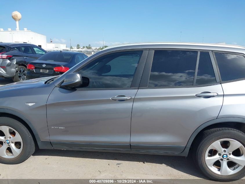 2011 BMW X3 xDrive28I VIN: 5UXWX5C54BL708293 Lot: 40709896