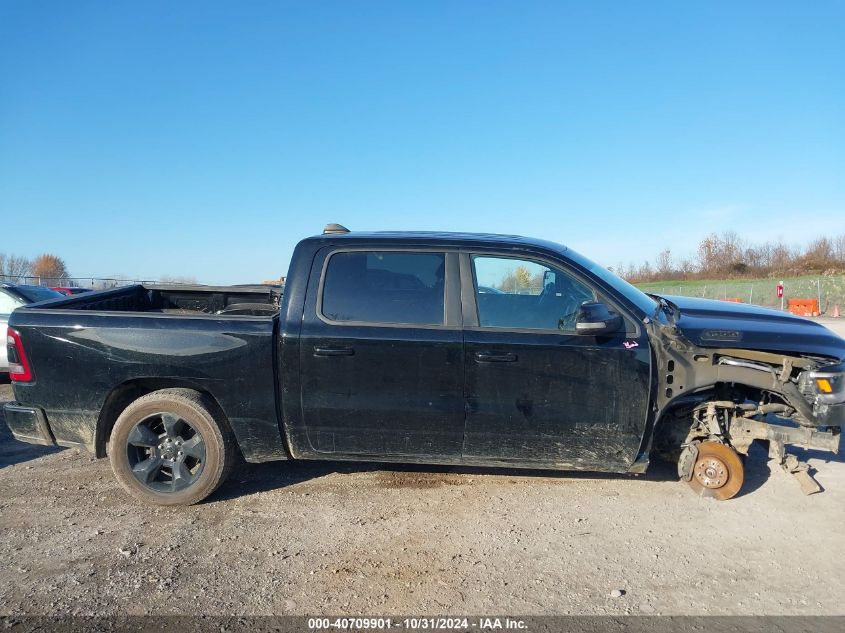 2019 Ram 1500 Big Horn/Lone Star 4X4 5'7 Box VIN: 1C6SRFFT8KN523590 Lot: 40709901