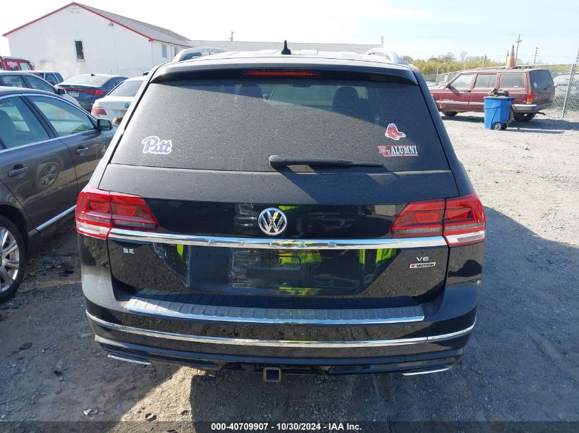 2019 Volkswagen Atlas 3.6L V6 Se W/Technology R-Line VIN: 1V2XR2CA5KC605992 Lot: 40709907