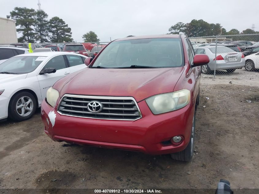 2008 Toyota Highlander Sport VIN: JTEDS43A382004059 Lot: 40709912