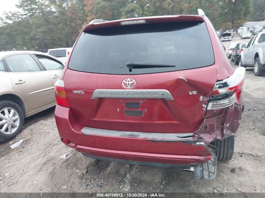 2008 Toyota Highlander Sport VIN: JTEDS43A382004059 Lot: 40709912