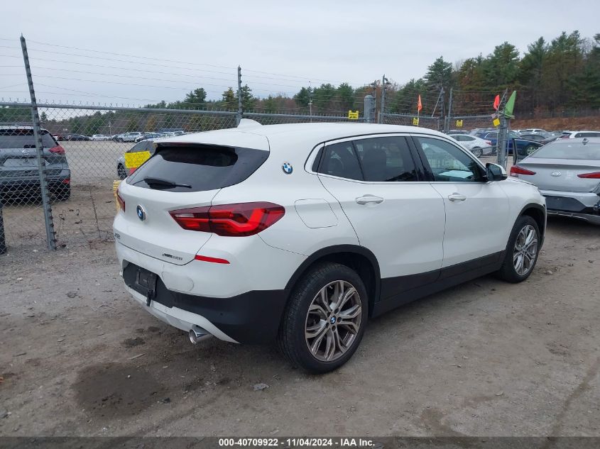 2021 BMW X2 xDrive28I VIN: WBXYJ1C05M5T09802 Lot: 40709922