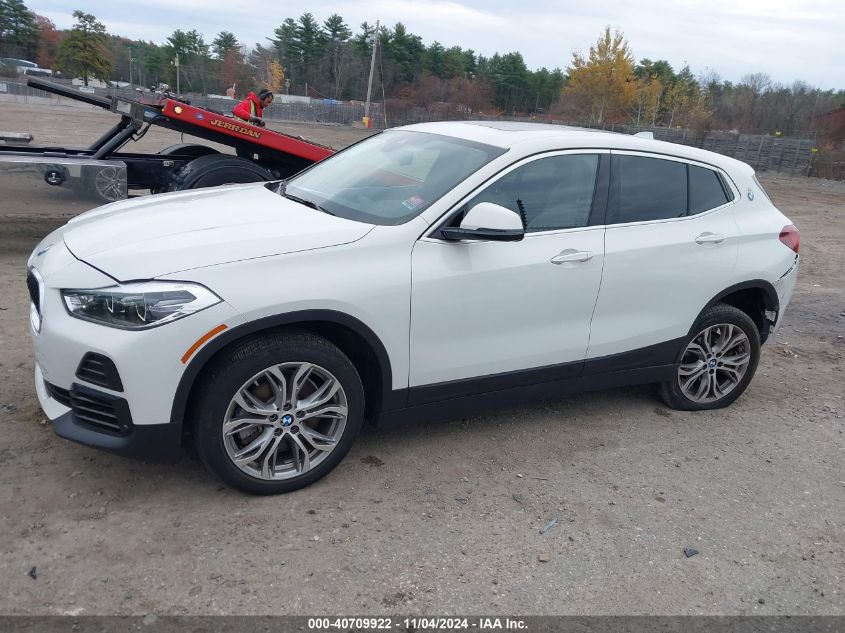 2021 BMW X2 xDrive28I VIN: WBXYJ1C05M5T09802 Lot: 40709922