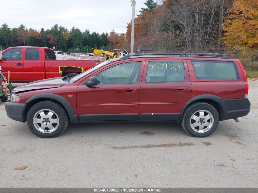 2001 Volvo V70 Xc VIN: YV1SZ58DX11043141 Lot: 40709920