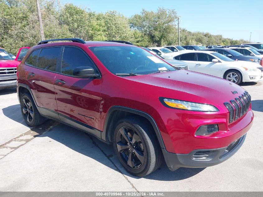 2016 Jeep Cherokee Altitude VIN: 1C4PJLAB7GW304558 Lot: 40709946