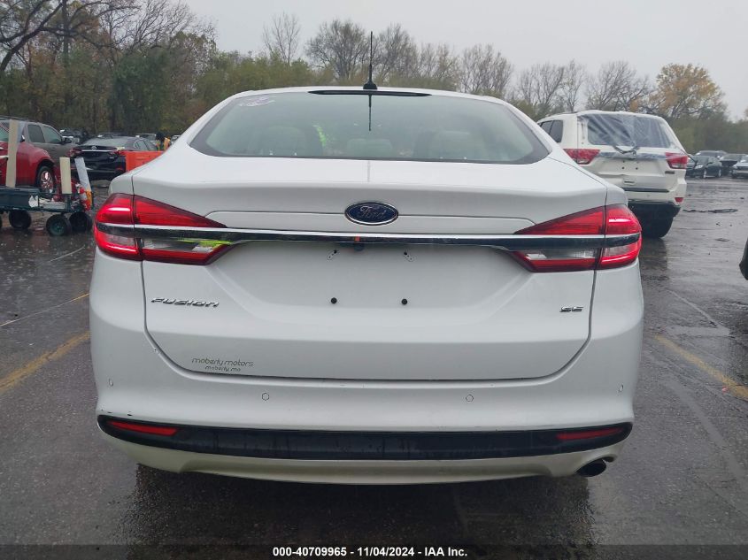 2017 FORD FUSION SE - 3FA6P0H76HR142605