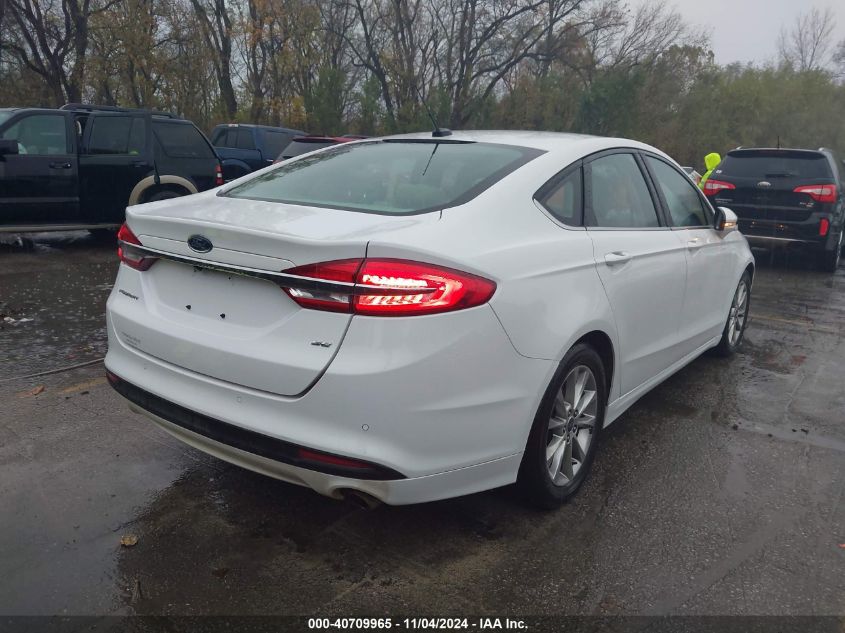 2017 FORD FUSION SE - 3FA6P0H76HR142605