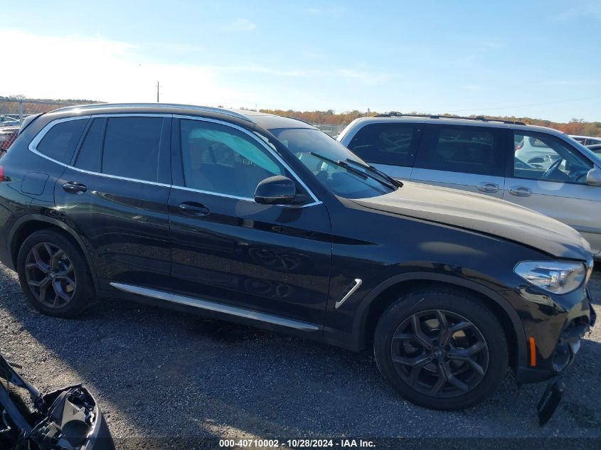 2021 BMW X3 XDRIVE30I - 5UXTY5C05M9F20907