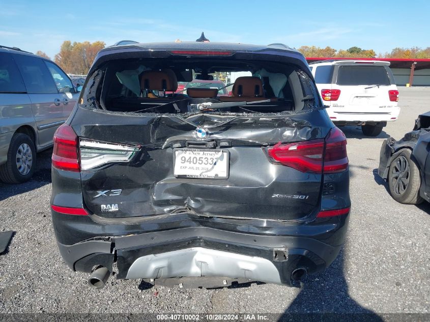 2021 BMW X3 XDRIVE30I - 5UXTY5C05M9F20907