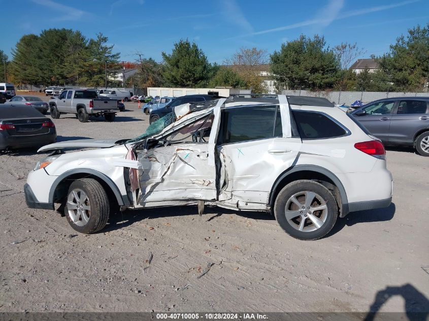 2014 Subaru Outback 2.5I Limited VIN: 4S4BRBLC9E3309984 Lot: 40710005