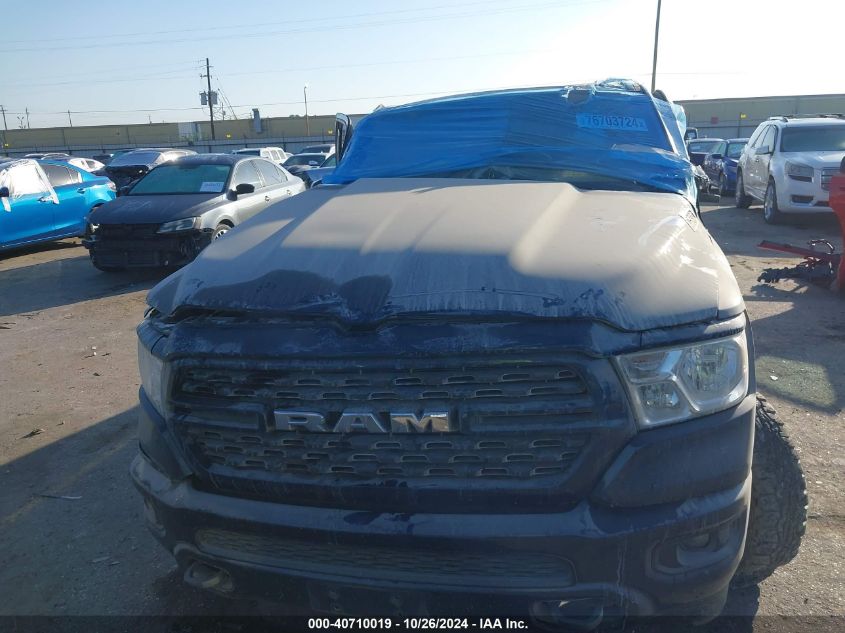 2022 Ram 1500 Lone Star 4X4 5'7 Box VIN: 1C6SRFFT0NN228732 Lot: 40710019