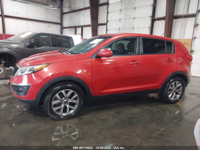 2014 Kia Sportage Lx VIN: KNDPBCAC4E7598501 Lot: 40710022