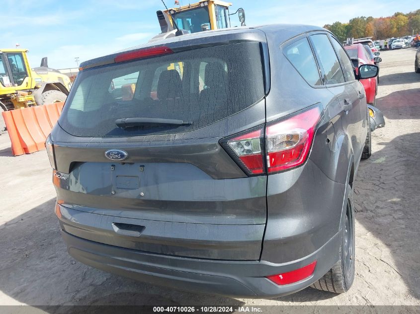 2018 Ford Escape S VIN: 1FMCU0F72JUC46737 Lot: 40710026