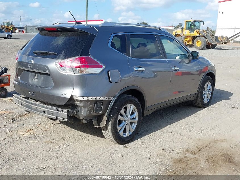 VIN KNMAT2MT9GP730230 2016 Nissan Rogue, SV no.4