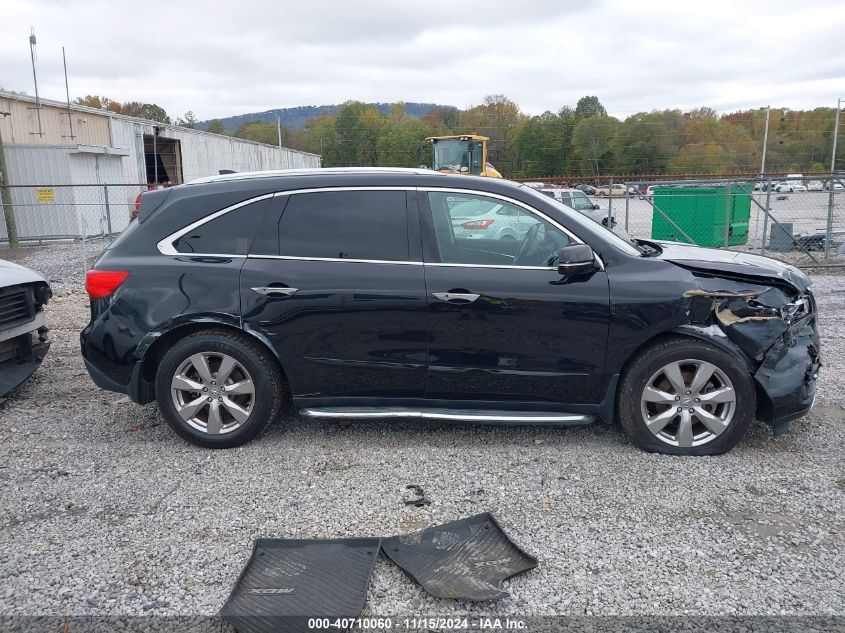 2014 Acura Mdx Advance Pkg W/Entertainment Pkg VIN: 5FRYD4H87EB041368 Lot: 40710060