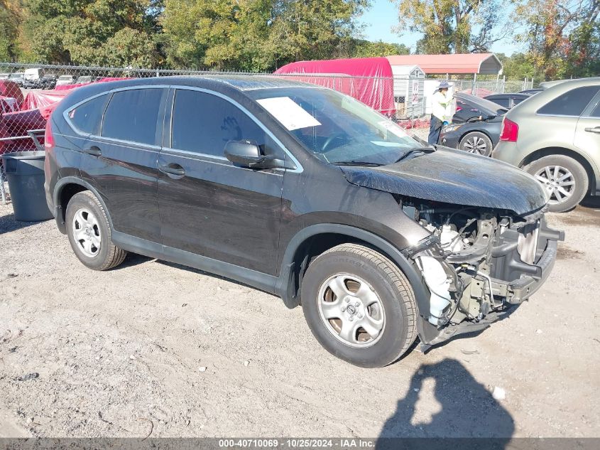 VIN 5J6RM3H30EL013780 2014 Honda CR-V, LX no.1