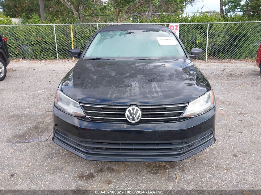 2015 Volkswagen Jetta 2.0L S VIN: 3VW2K7AJXFM267877 Lot: 40710082