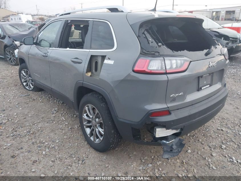 2019 Jeep Cherokee Latitude Plus 4X4 VIN: 1C4PJMLX2KD374598 Lot: 40710107