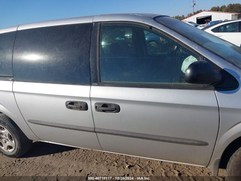 2003 Dodge Grand Caravan Se VIN: 1D4GP24393B166247 Lot: 40710117