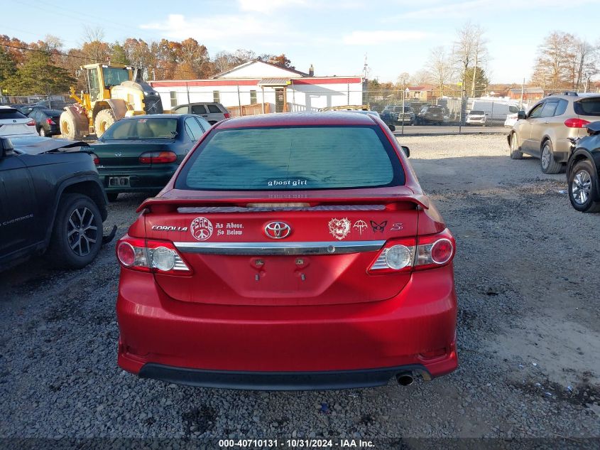 2013 Toyota Corolla S VIN: 5YFBU4EE3DP170633 Lot: 40710131