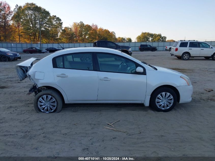 2010 Nissan Sentra 2.0 VIN: 3N1AB6AP0AL677084 Lot: 40710141