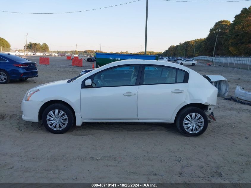 2010 Nissan Sentra 2.0 VIN: 3N1AB6AP0AL677084 Lot: 40710141