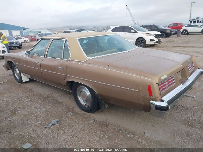 1976 Pontiac Catalina VIN: 2L69Z6P243207 Lot: 40710140