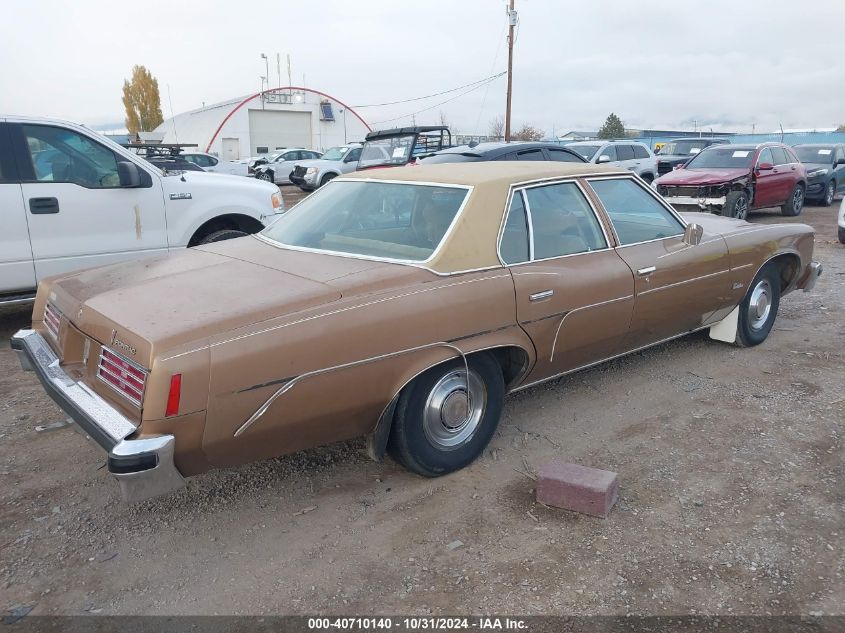 1976 Pontiac Catalina VIN: 2L69Z6P243207 Lot: 40710140