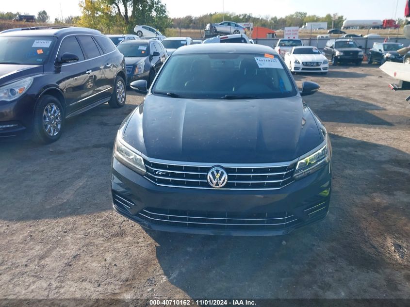 2017 Volkswagen Passat 1.8T R-Line VIN: 1VWDT7A35HC086214 Lot: 40710162