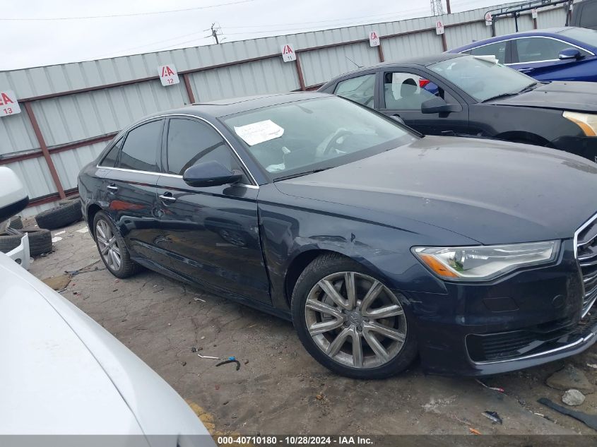 2016 Audi A6 2.0T Premium Plus VIN: WAUGFAFC2GN161397 Lot: 40710180