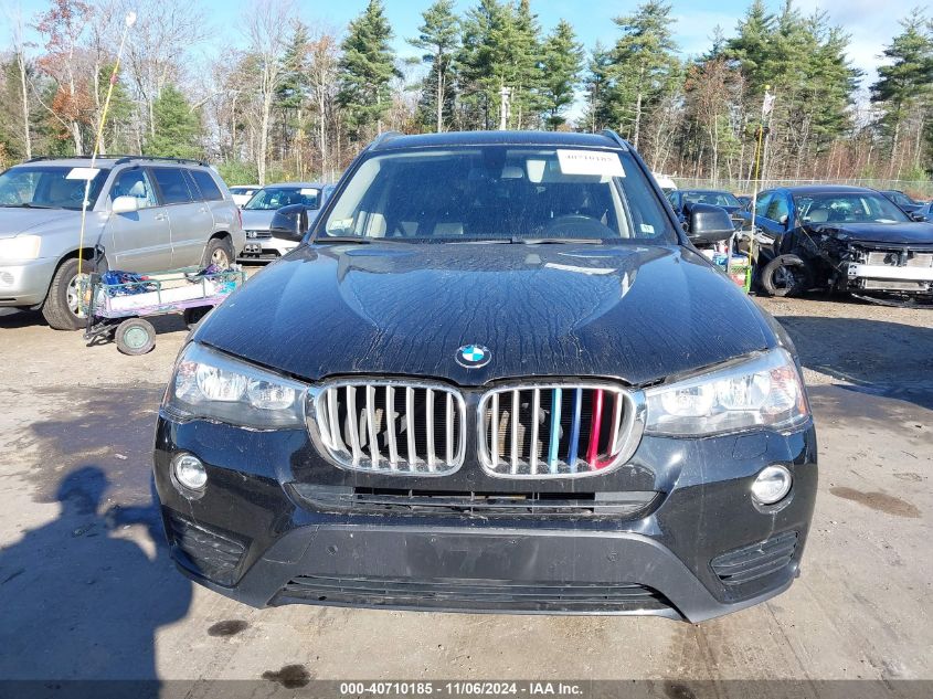 2015 BMW X3 xDrive28I VIN: 5UXWX9C57F0D54268 Lot: 40710185