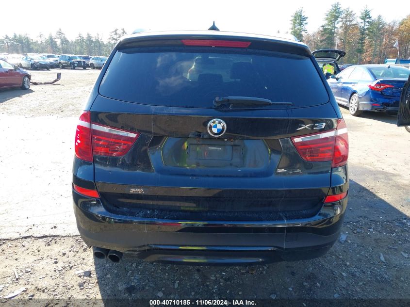 2015 BMW X3 xDrive28I VIN: 5UXWX9C57F0D54268 Lot: 40710185