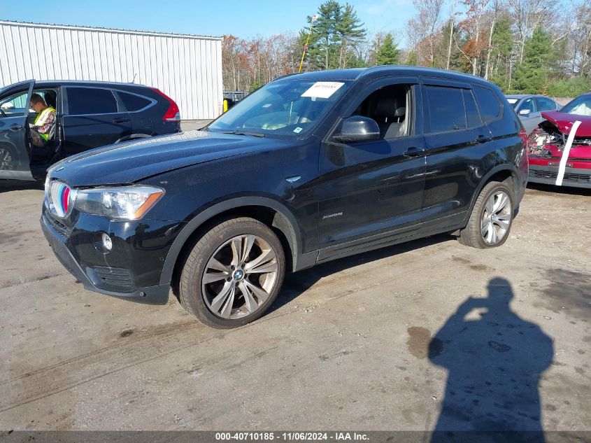 VIN 5UXWX9C57F0D54268 2015 BMW X3, Xdrive28I no.2