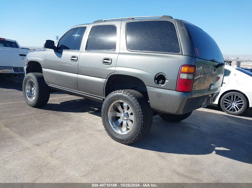 2002 Chevrolet Tahoe Ls VIN: 1GNEC13T42R228310 Lot: 40710189