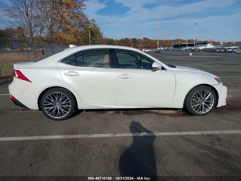 2014 Lexus Is 250 VIN: JTHCF1D24E5007619 Lot: 40710195