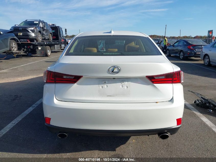 2014 Lexus Is 250 VIN: JTHCF1D24E5007619 Lot: 40710195