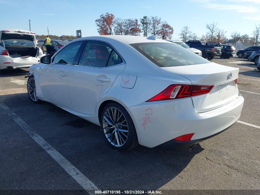 VIN JTHCF1D24E5007619 2014 Lexus IS, 250 no.3