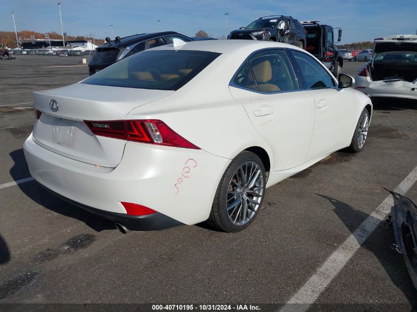 VIN JTHCF1D24E5007619 2014 Lexus IS, 250 no.4