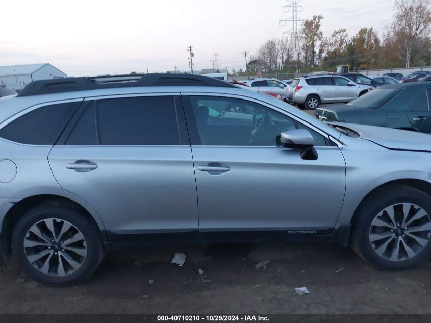 2016 Subaru Outback 2.5I Limited VIN: 4S4BSBNC4G3224930 Lot: 40710210