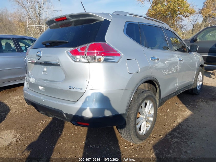 2016 NISSAN ROGUE S/SL/SV - KNMAT2MV2GP713108