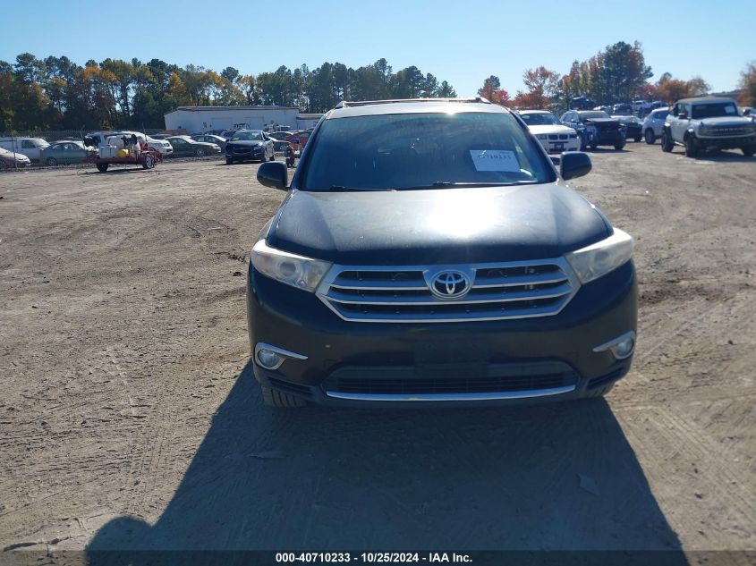 2012 Toyota Highlander Limited V6 VIN: 5TDDK3EHXCS131563 Lot: 40710233