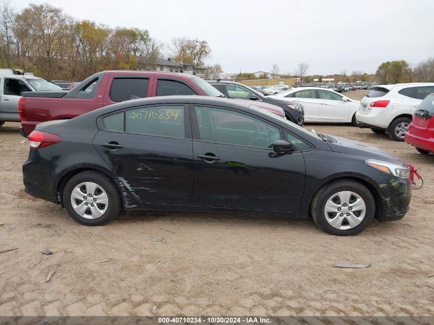 2017 Kia Forte Lx VIN: 3KPFK4A70HE049497 Lot: 40710234