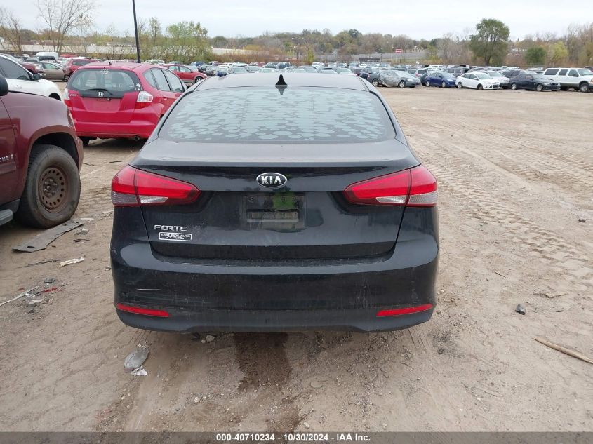 2017 Kia Forte Lx VIN: 3KPFK4A70HE049497 Lot: 40710234