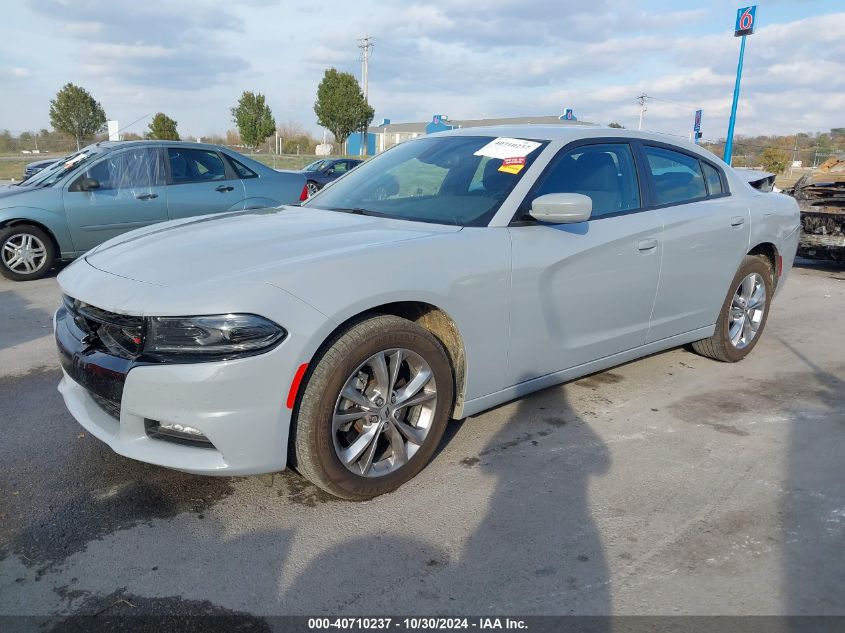 VIN 2C3CDXJG2NH236307 2022 Dodge Charger, Sxt Awd no.2