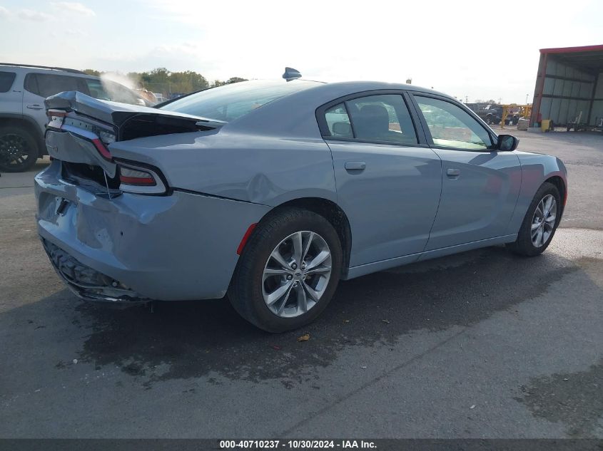 VIN 2C3CDXJG2NH236307 2022 Dodge Charger, Sxt Awd no.4