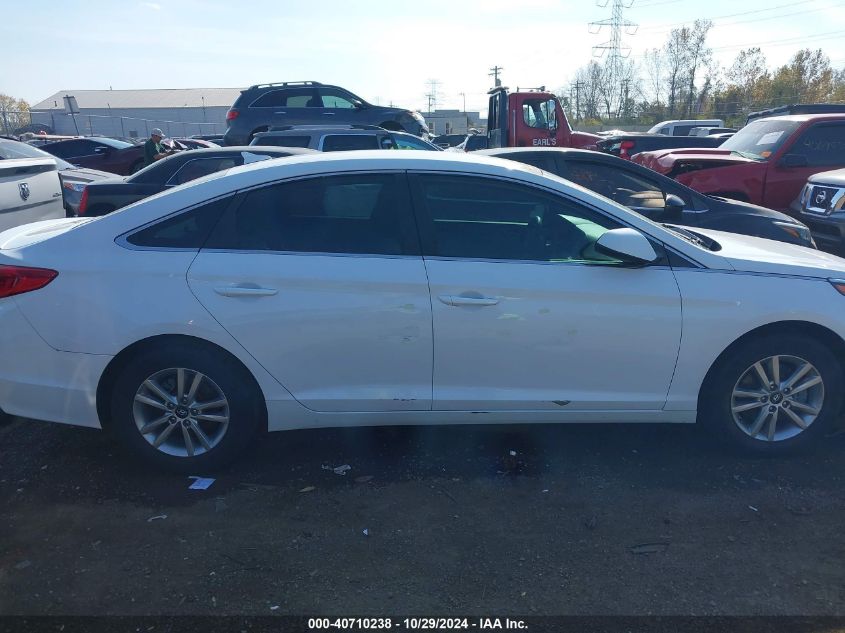 2017 Hyundai Sonata Se VIN: 5NPE24AF4HH481010 Lot: 40710238