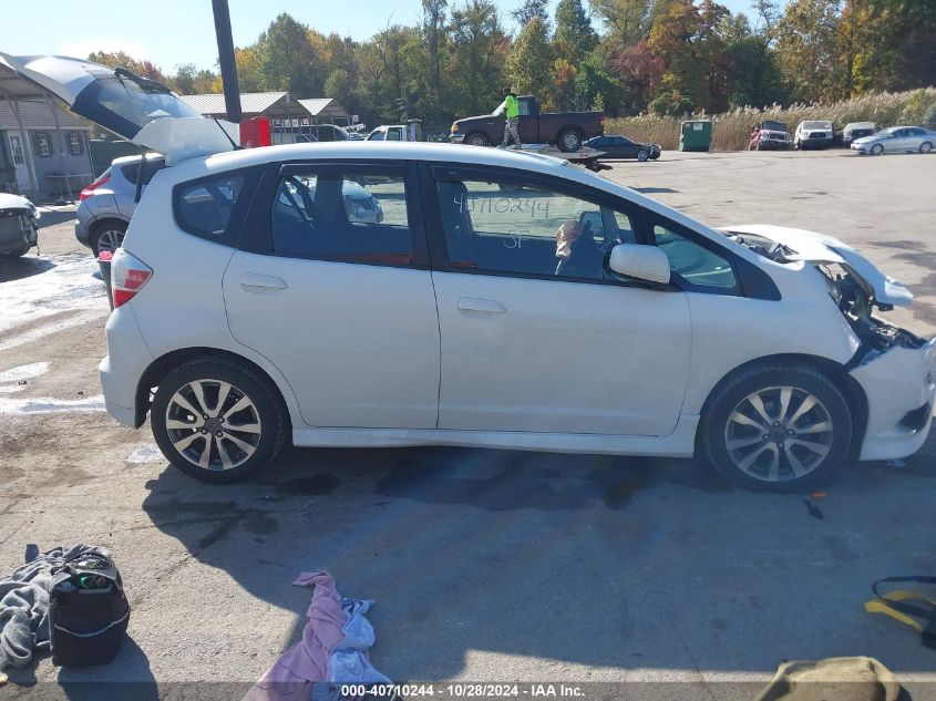 2012 Honda Fit Sport VIN: JHMGE8H50CC019941 Lot: 40710244